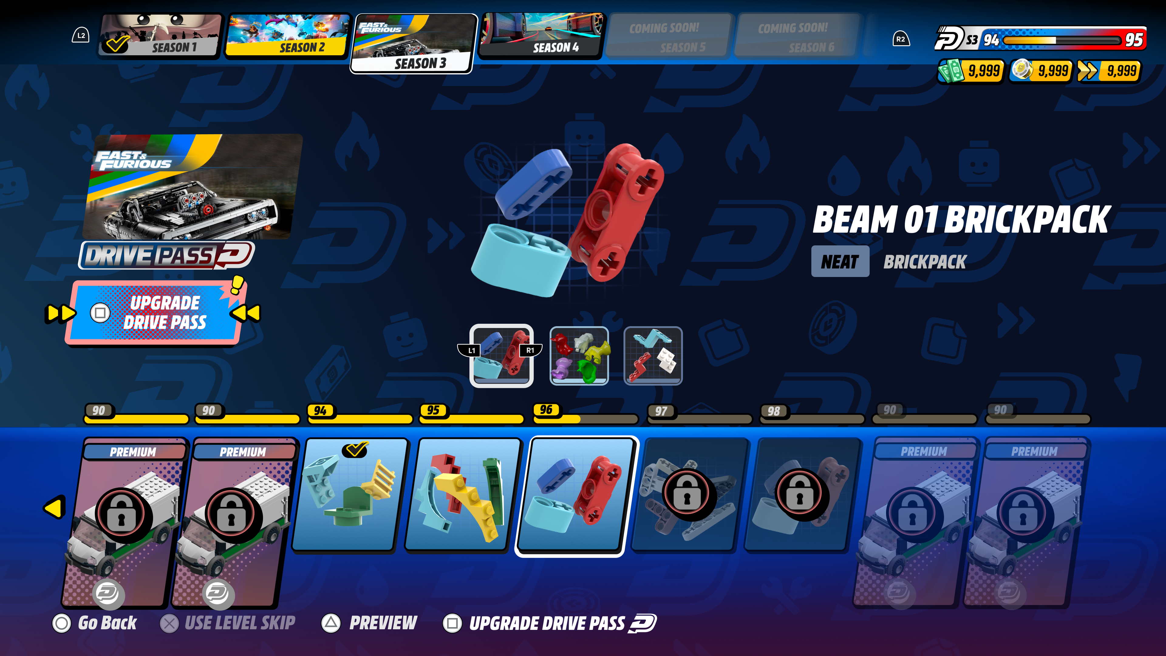 DrivePass Free tier UI